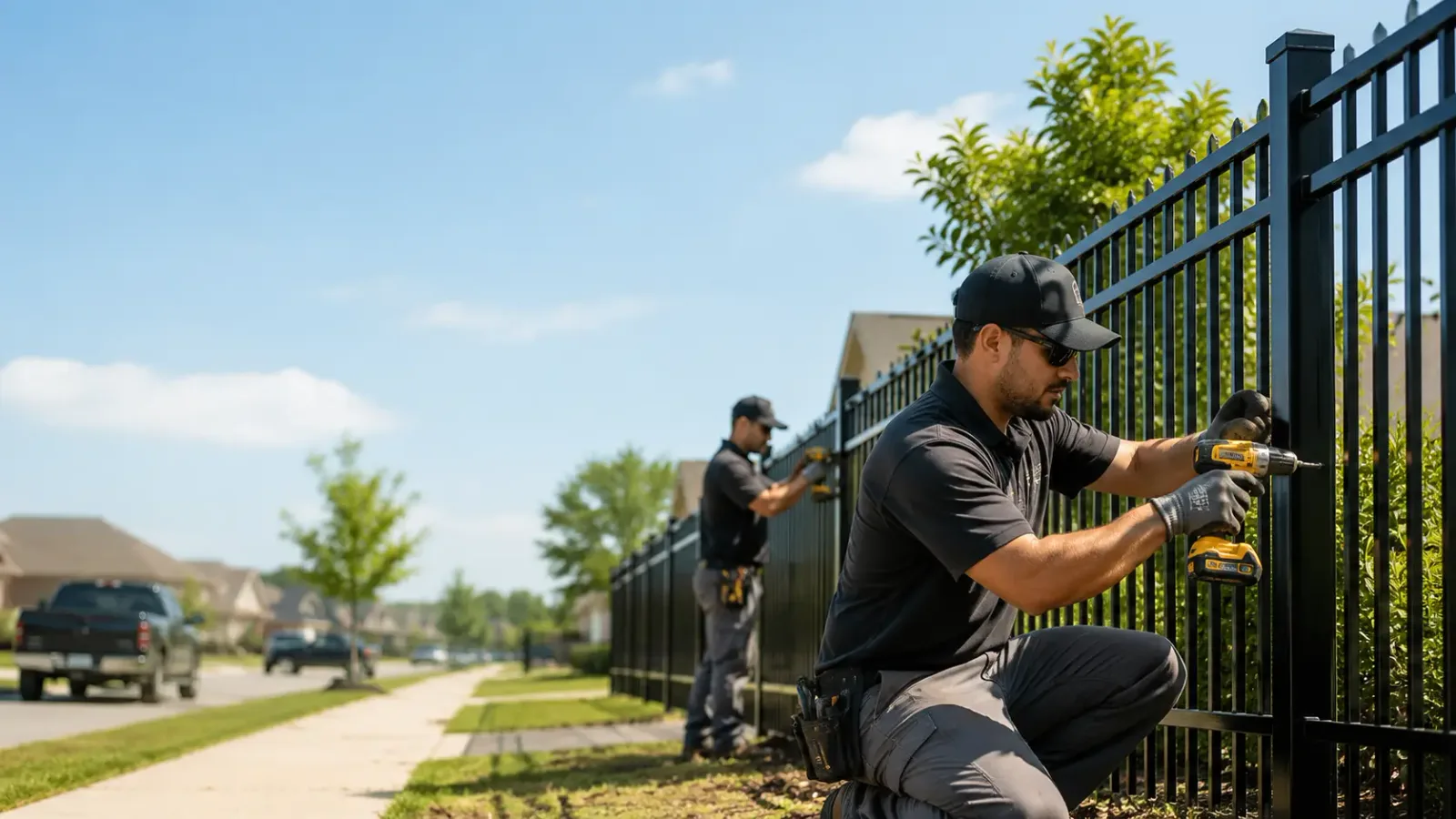 Metal Fence Installation in Whitehall, WI